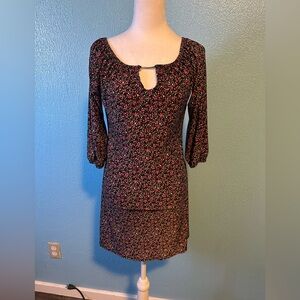 Women dress with flowers